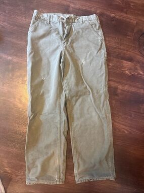 Carhartt Olive Work Chinos